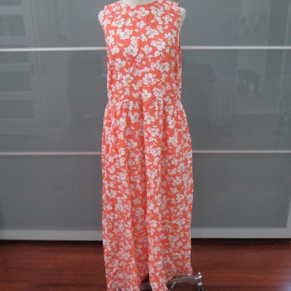 Draper James RSVP Floral Print Sleeveless Maxi Dress